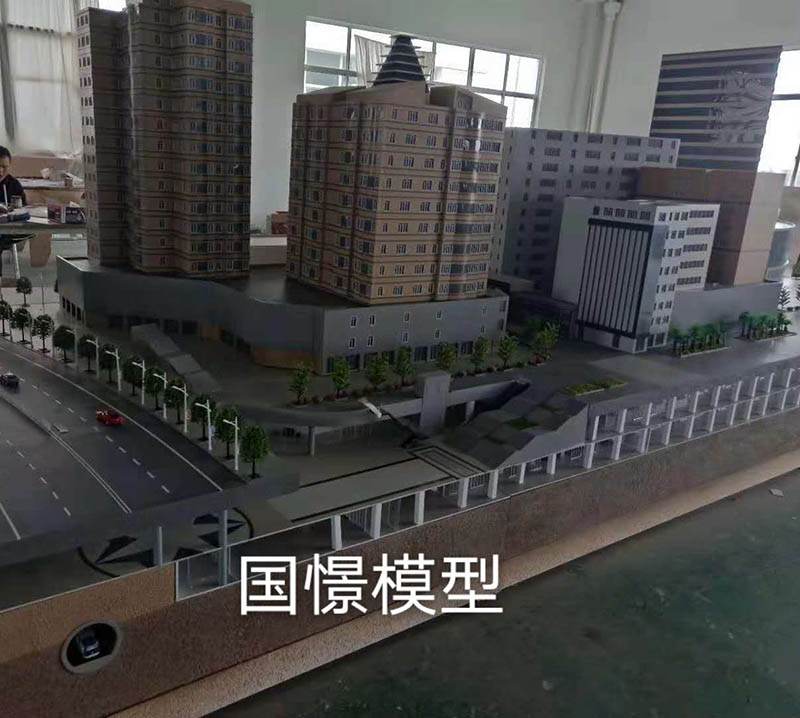 上高县建筑模型