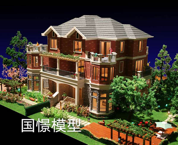 上高县建筑模型