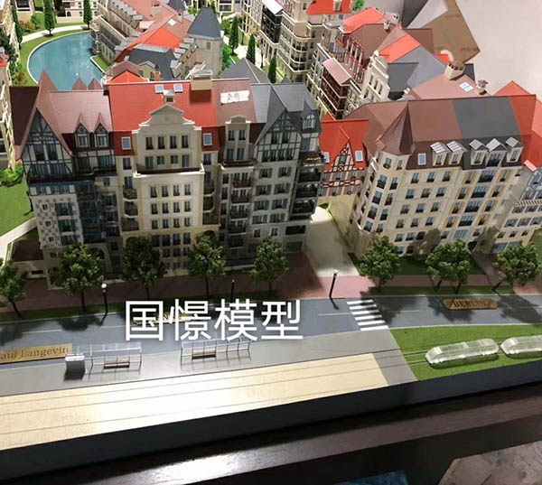 上高县建筑模型