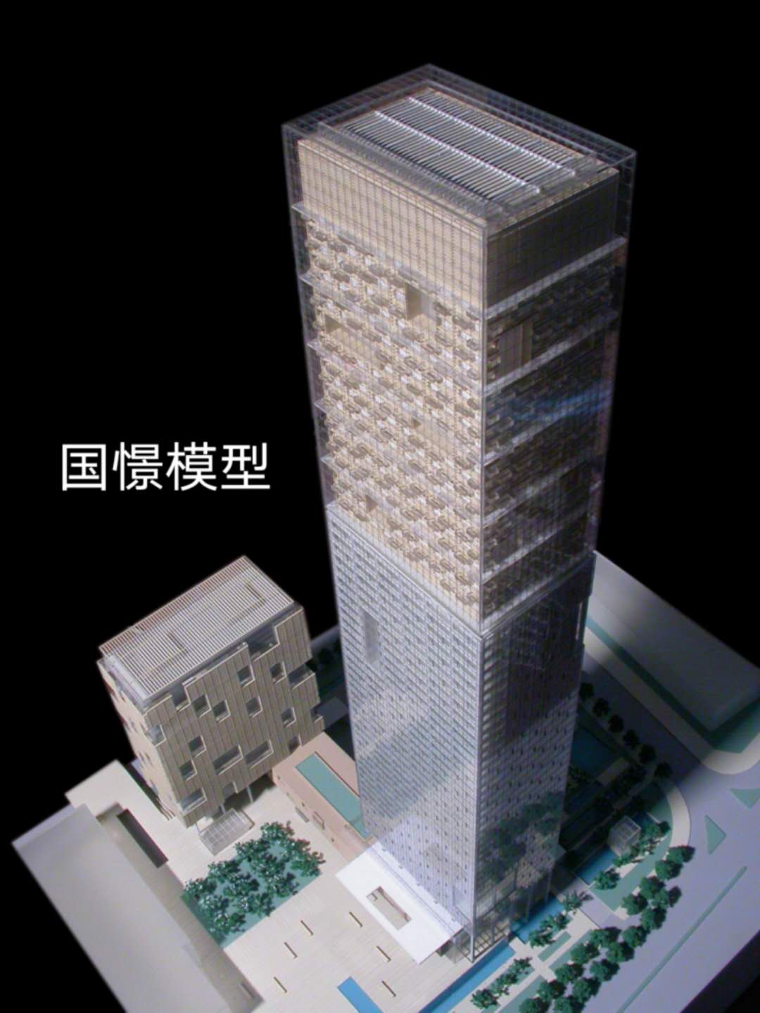 上高县建筑模型